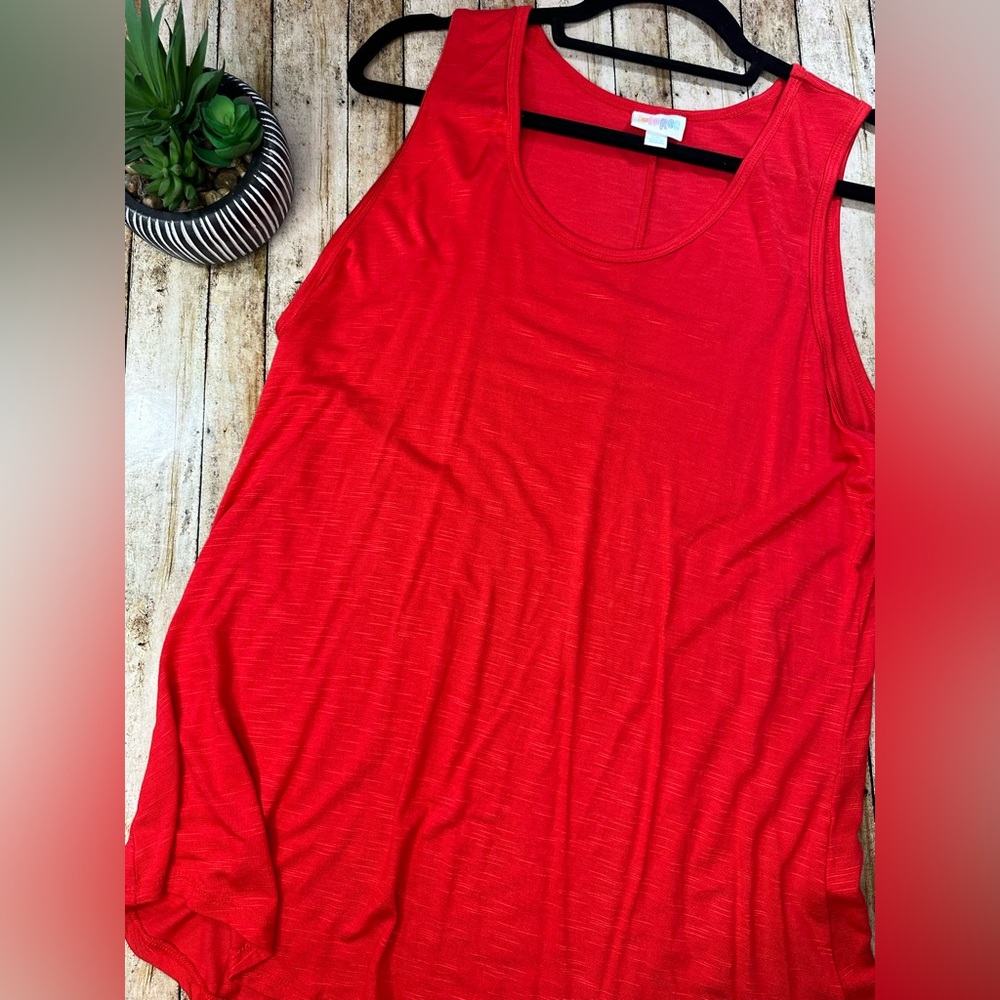 Red  Tank Top (2XL, XXL vintage LuLaRoe LLR)